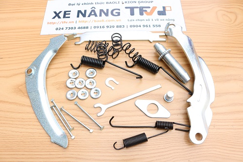 Bộ kit phanh bánh xe nâng Toyota model 6-8FD20~30 mã A-BB03-201A-0189A hiệu Folangsi. Mã P.00874