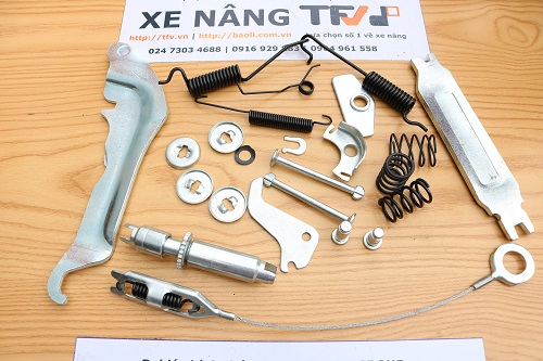 Bộ kit phanh bánh xe nâng Heli model CPCD30~35, CPC30~3 mã A-BB03-008A-0543A hiệu Folangsi. Mã P.00875