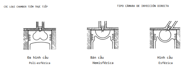 Các loại tiêm trực tiếp