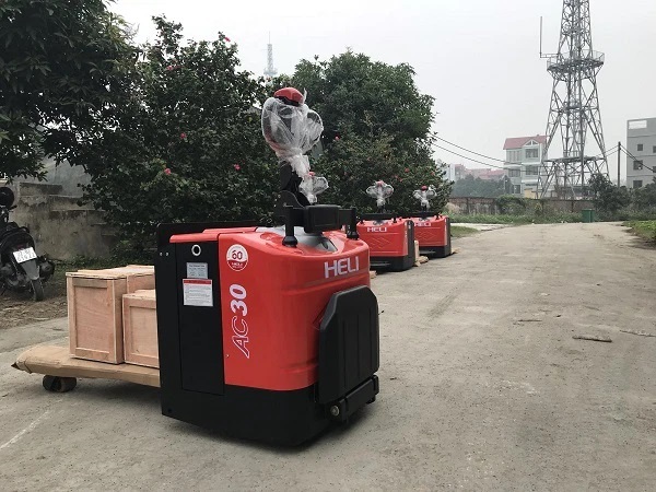 Xe nâng tay điện 3.0 tấn thương hiệu Heli