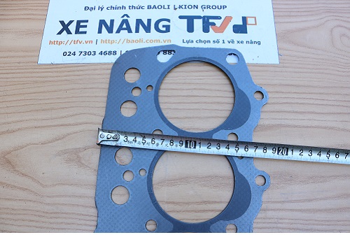 Gioăng mặt máy xe nâng Toyota model 1DZ/7-8FD mã 11115-UC020. Hàng mới 100%