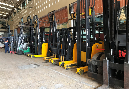 Nâng cao hiệu quả sử dụng xe nâng