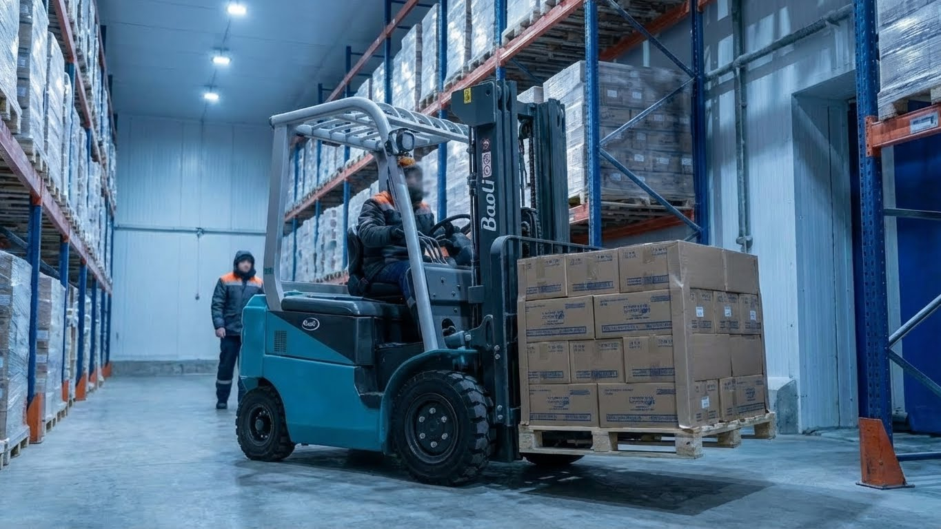 Xe nâng kho lạnh – bài toán riêng của ngành dược