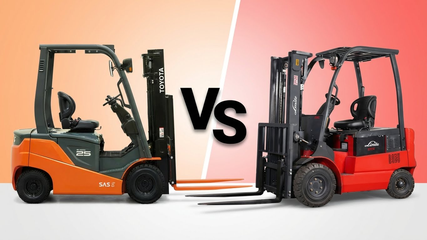 Toyota Forklift và Linde Forklift