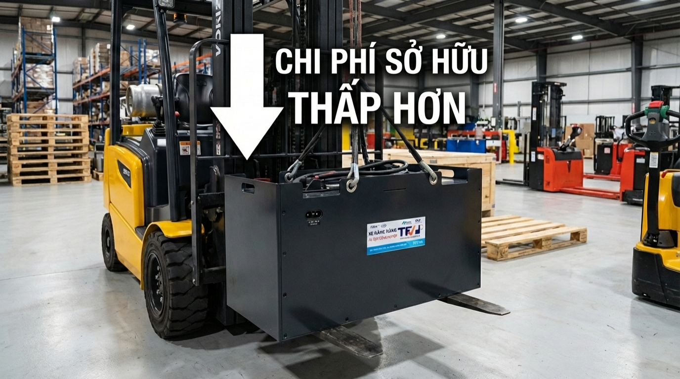 Tổng chi phí sở hữu thấp hơn trong dài hạn