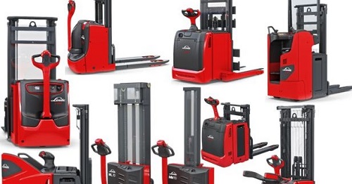 Xe nâng stacker Linde