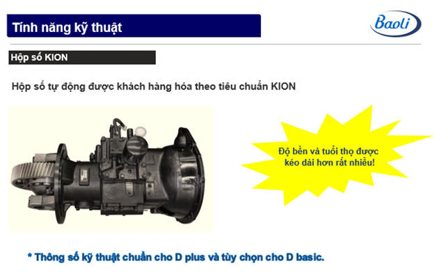 Hộp số Kion