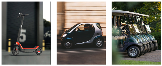 Xe điện cá nhân – Xe Scooter – Xe Golf