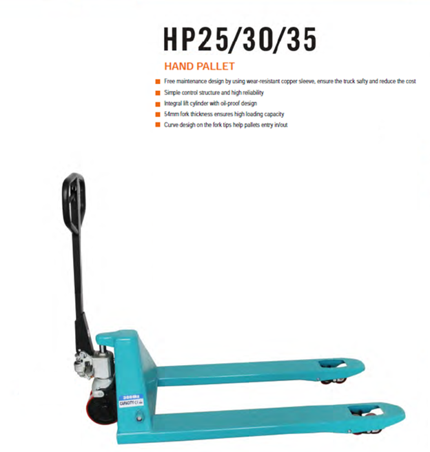 Giới thiệu về xe nâng tay Baoli