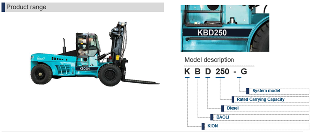  Tổng quan về xe nâng dầu Baoli KBD200-320 Series