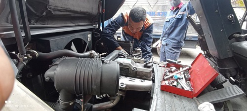 Một số lỗi trên xe nâng dầu