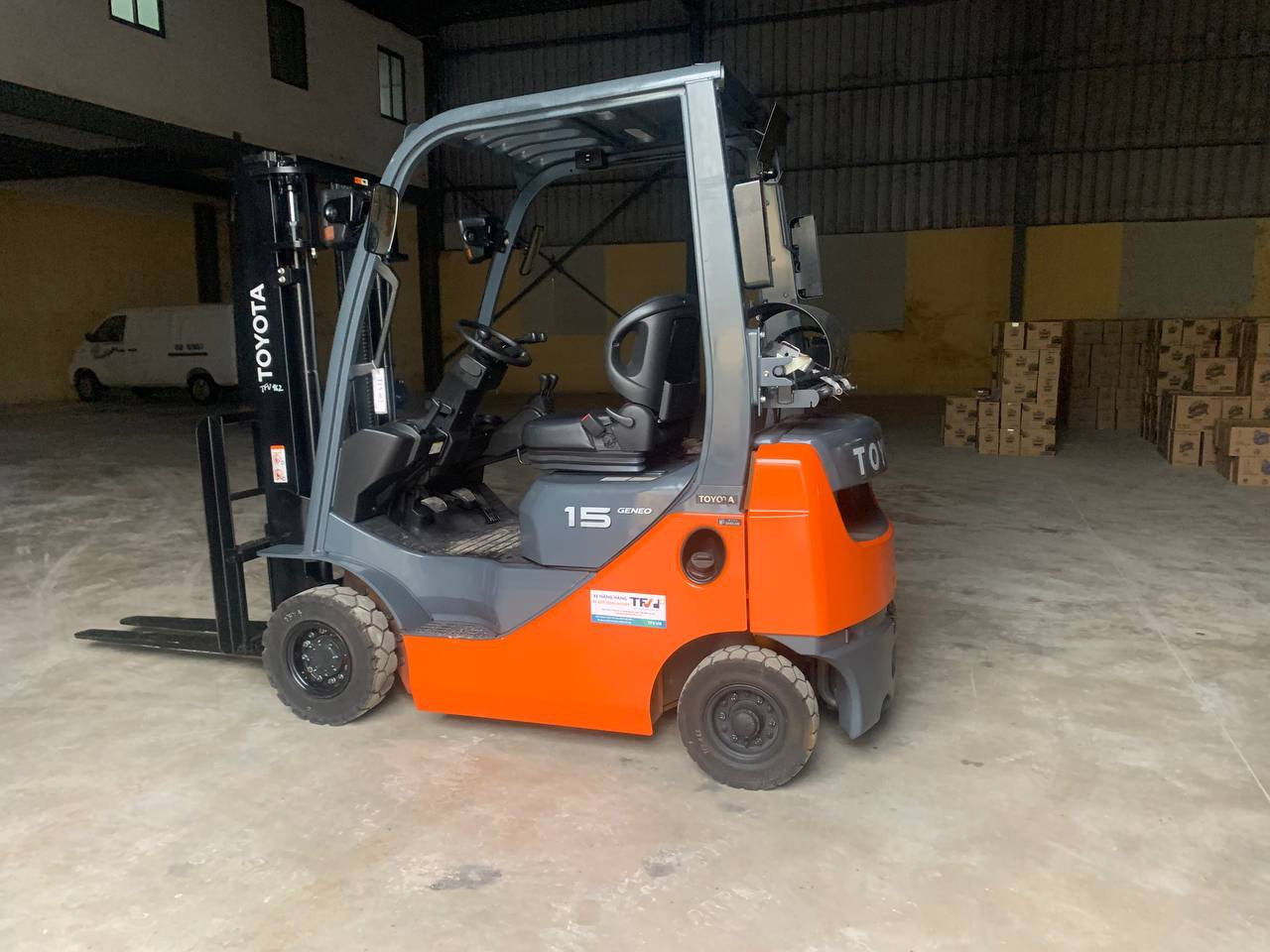 Những lỗi trường gặp trên xe nâng xăng gas