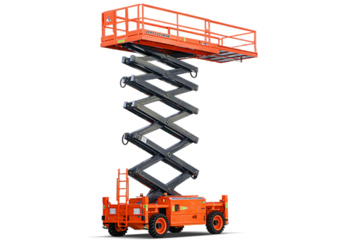 Xe nâng người Scissor lifts, hiệu Dingli model JCPT2223RTB