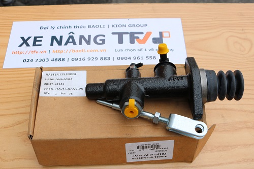 Tổng phanh bằng kim loại xe nâng Komatsu mã 3EB-36-61180, hàng mới 100%. Mã P.00179