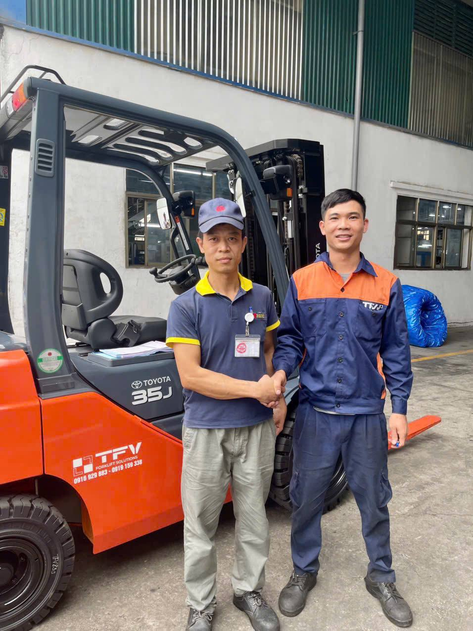 TFV là đơn vị cung cấp các dòng sản phẩm và dịch vụ xe nâng hạ uy tín, chất lượng