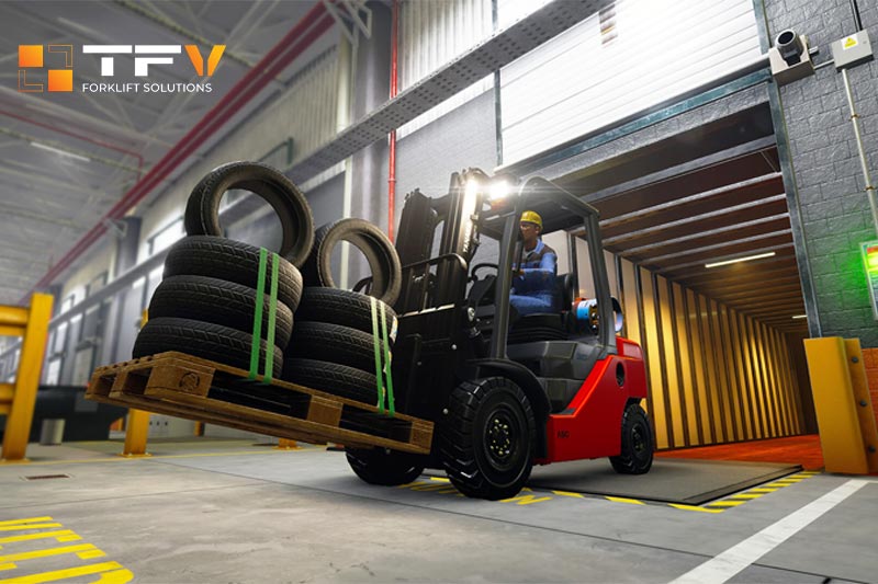 Thị trường thuê xe nâng trên toàn cầu được định giá cao 