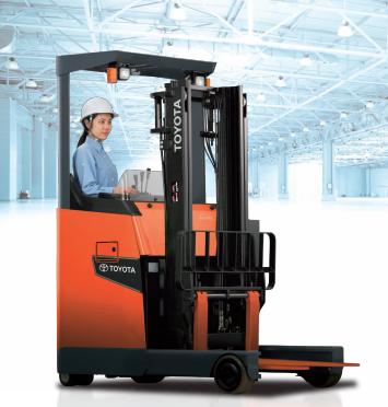 Xe nâng Reach truck Toyota 8FBR- Series.