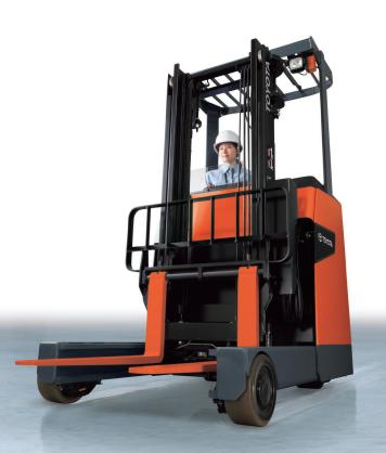 Xe nâng Reach truck Toyota 8FBR- Series.