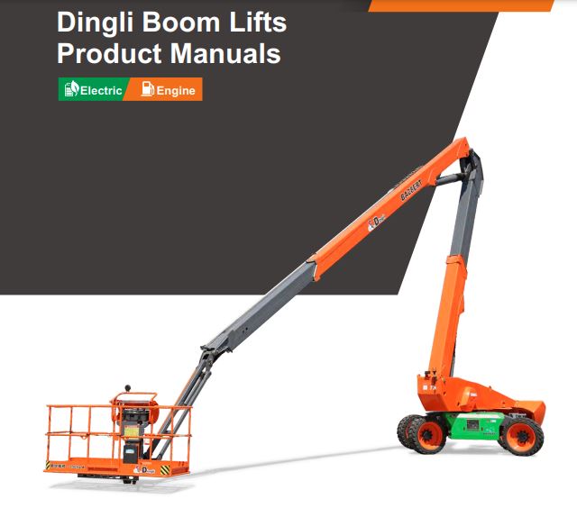 Xe nâng người Boomlift hiệu Dingli, Model BT44ERT, T Series