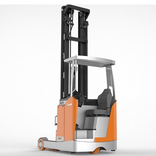 Hạ xe nâng tại kho và ký biên bản bàn giao