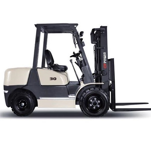 Kiểm tra kỹ thuật xe nâng dầu trước khi giao cho khách thuê
