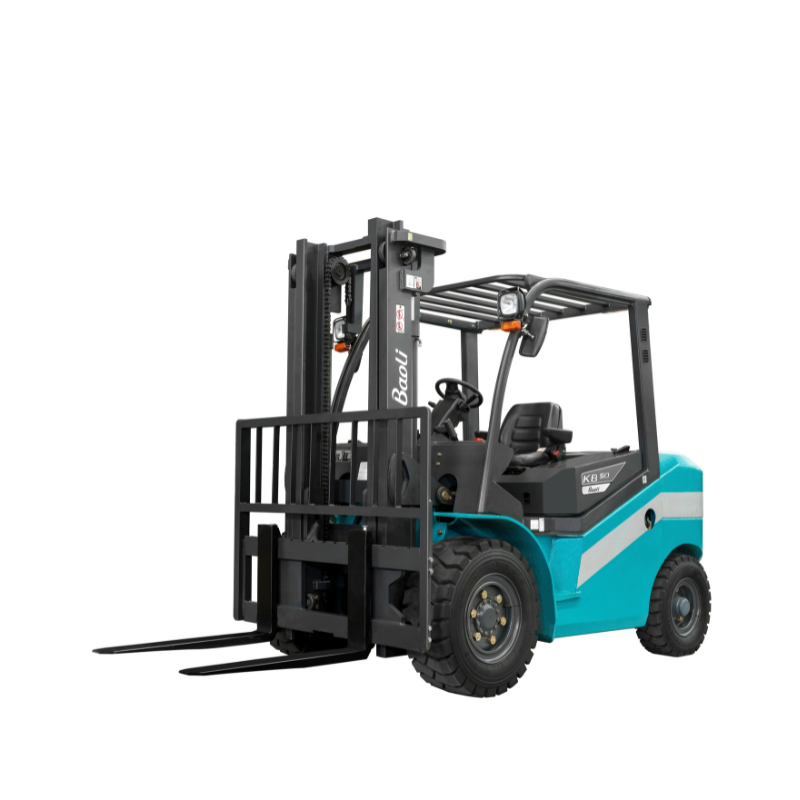 Xe nâng dầu Baoli KBD50S nền trắng