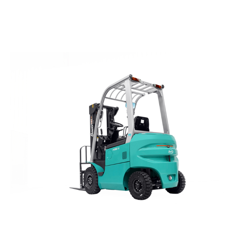 Xe nâng điện Baoli KBE15-Li vận hành trong kho