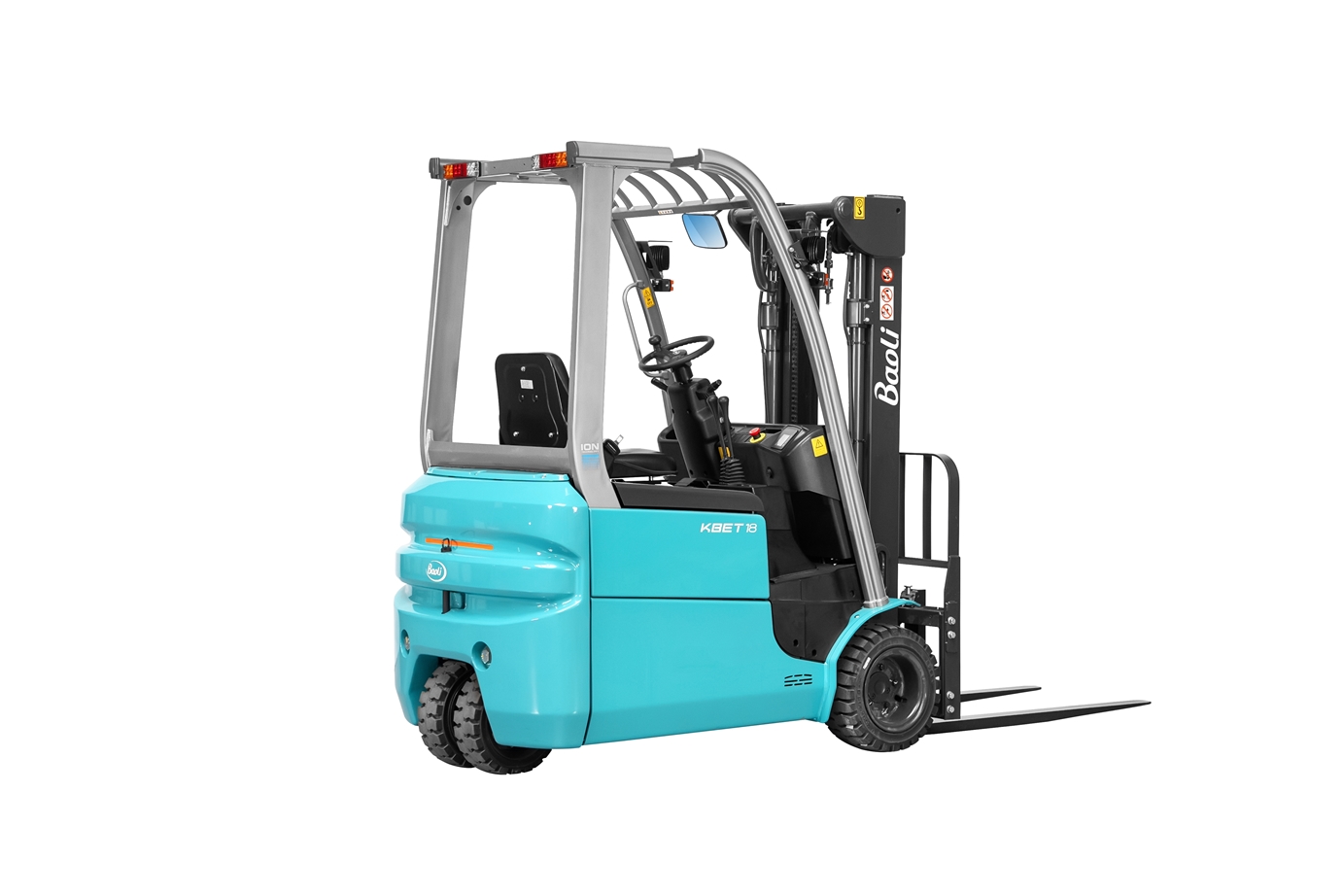 Cấu trúc 3 bánh xe nâng điện Baoli KBET15 1.5 tấn