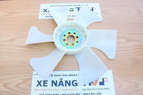 Bảng tra Cánh quạt làm mát xe nâng theo model
