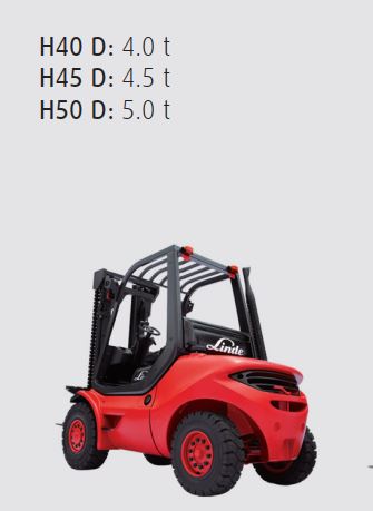 Xe nâng dầu 4 tấn Linde H40T