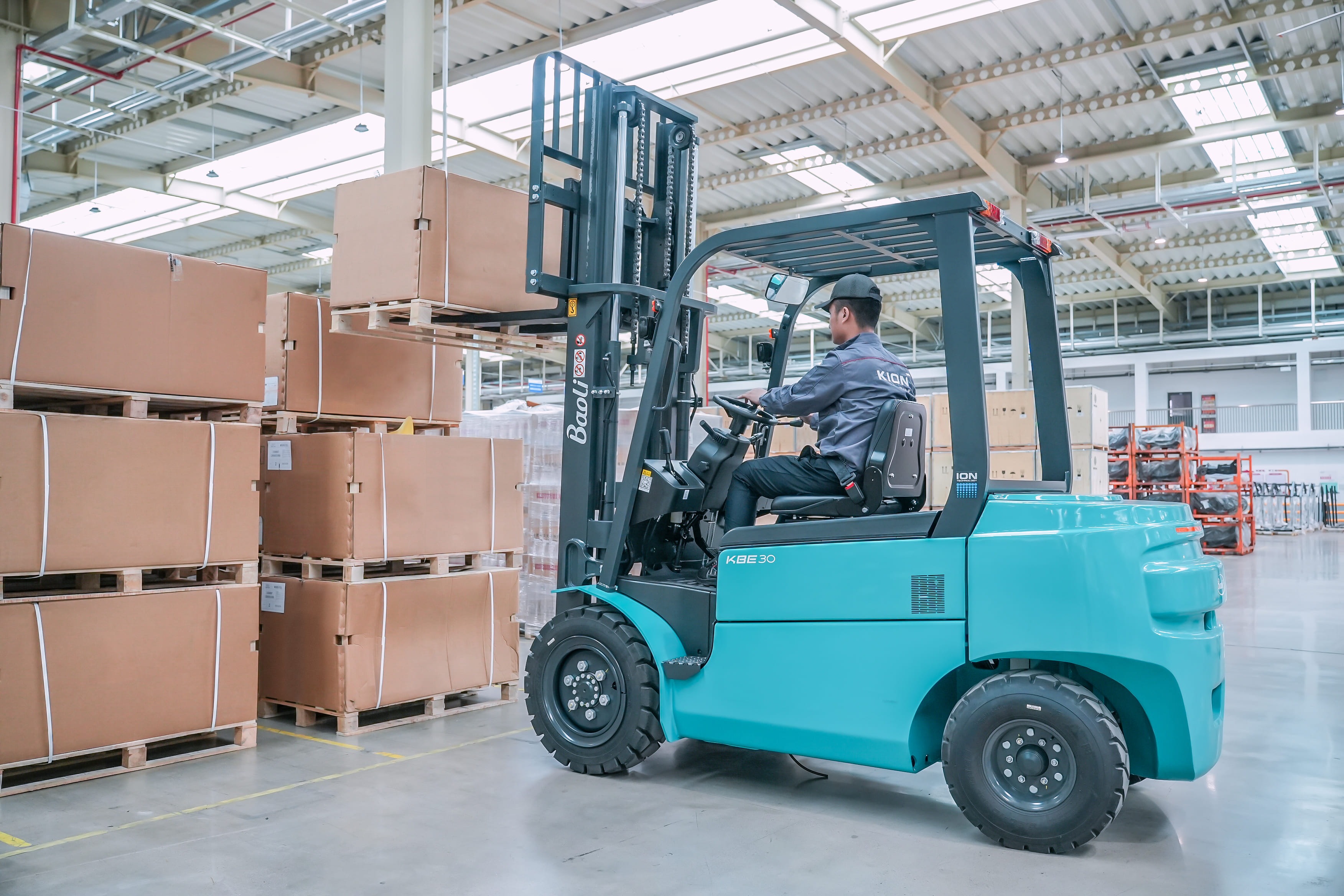 Xe nâng điện Baoli KBE30/35-Li-02 X3B 3,0–3,5 tấn – Thông số kỹ thuật KBE30/35-Li-02 X3B