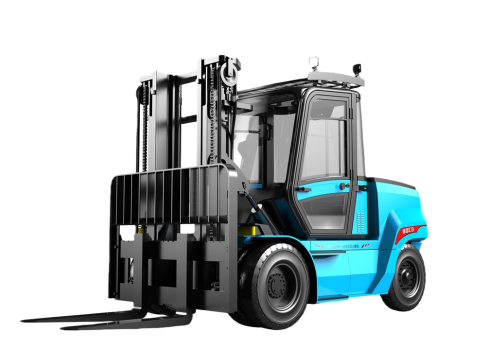 Xe nâng điện SANY SCP80C6 8 tấn với cabin cho nhiệm vụ tải nặng