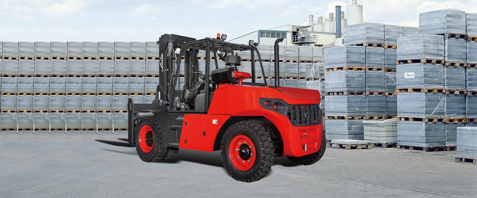 Xe nâng dầu Linde 3 tấn
