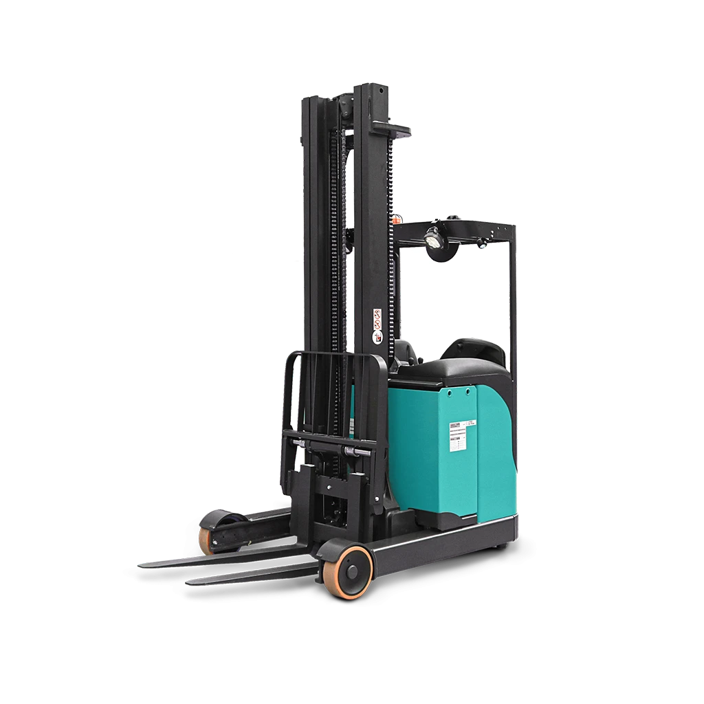 Xe nâng điện Reach Truck ngồi lái KION Baoli KBR20 tải trọng 2 tấn