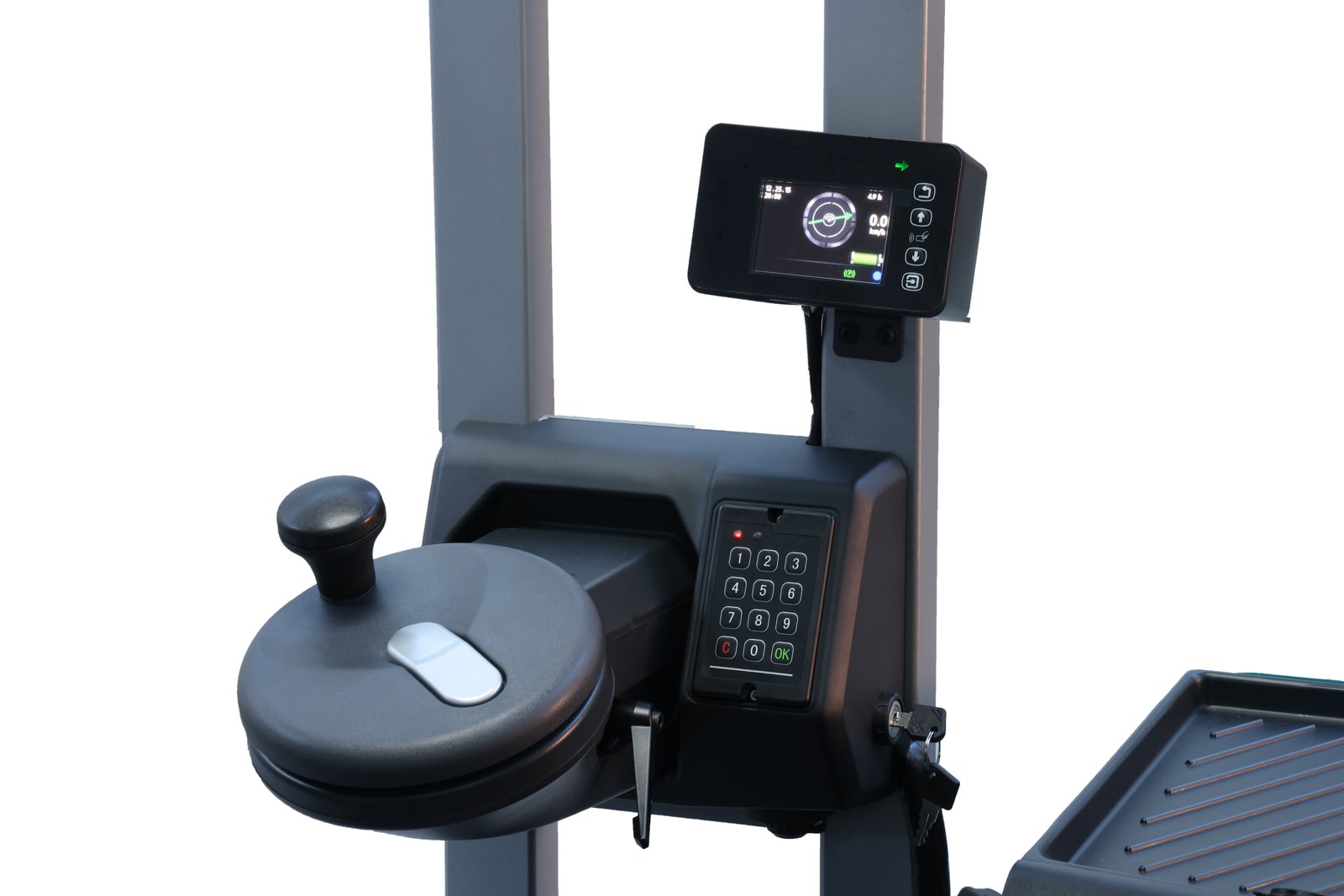 Xe nâng Reach Truck Baoli KBR16L/KBR20L 1,6–2,0 tấn – Giảm tốc vào cua và vùng đệm cuối hành trình