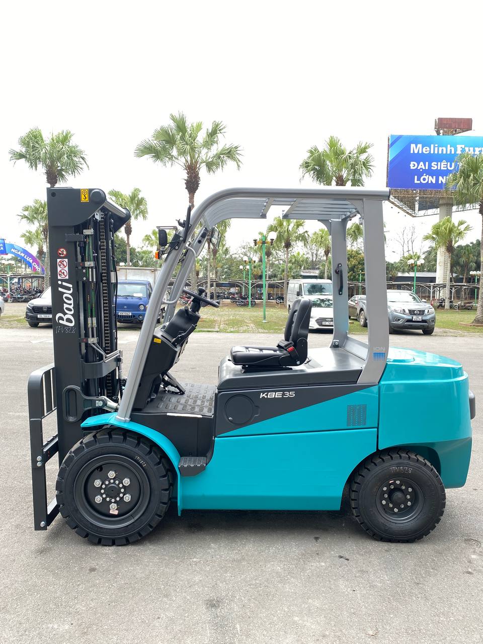 Xe nâng điện 3.5 tấn Baoli KBE35-01-Li
