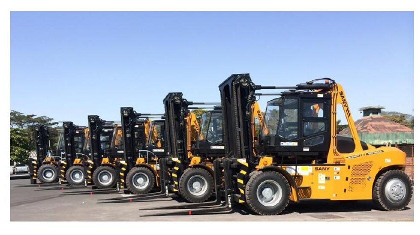 Dải xe nâng tải nặng SANY