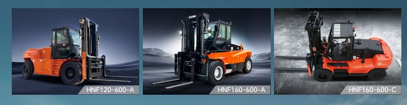 Các góc nhìn dòng xe nâng tải nặng SOCMA HNF120 HNF140 HNF160