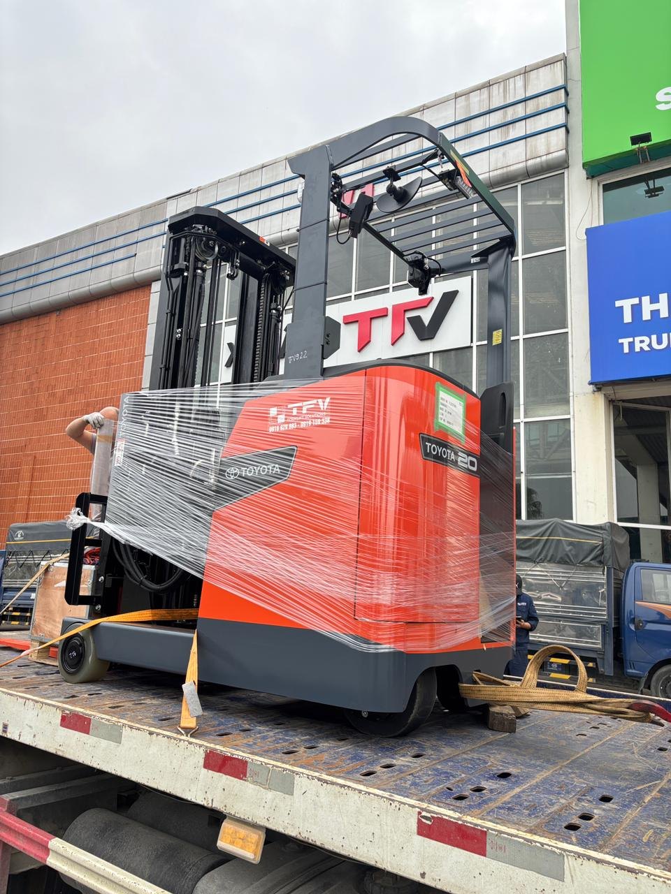 Kết cấu Toyota 8FBR Reach Truck