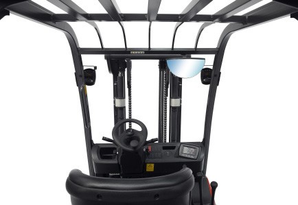 Khung nâng tầm nhìn rộng Linde Clear-View trên HT35DB-01