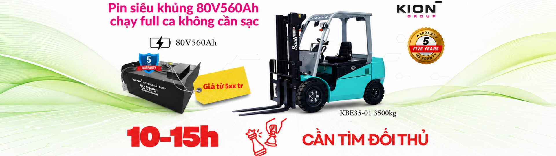 Xe nâng điện Baoli