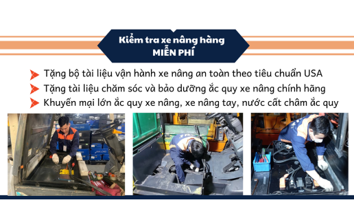 Kiểm tra xe nâng miễn phí