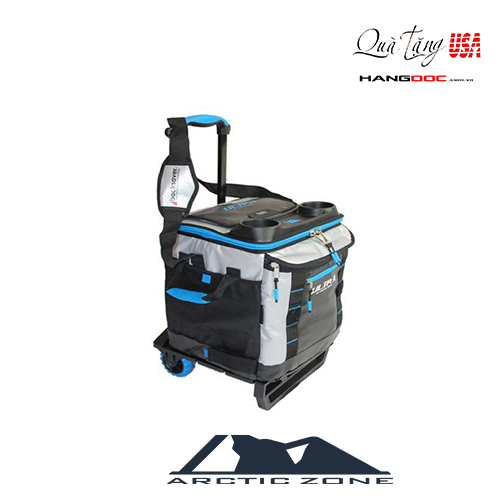 Arctic zone ultra collapsible rolling cheap wheel cooler
