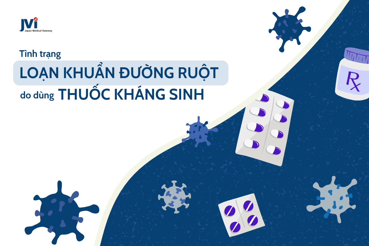 TÌNH TRẠNG LOẠN KHUẨN ĐƯỜNG RUỘT DO DÙNG THUỐC KHÁNG SINH