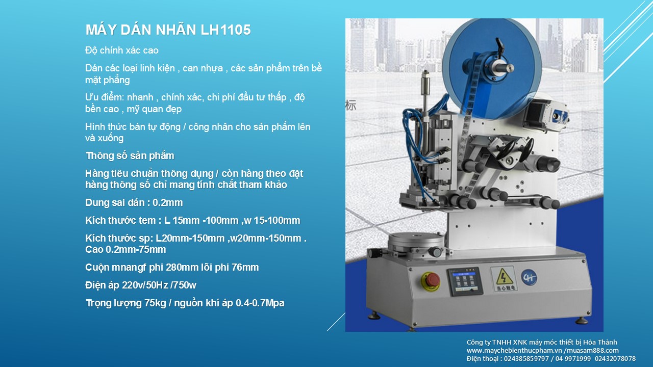 cách chọn máy dán nhãn chai phù hợp nhu cầu