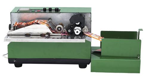 Máy indate trên tem nhãn MY380F