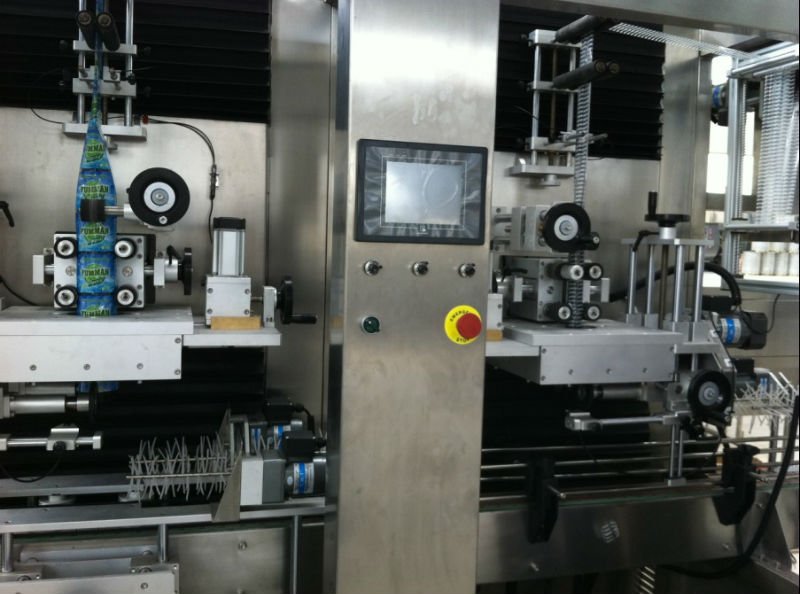 Máy phóng nhãn hai đầu tự động