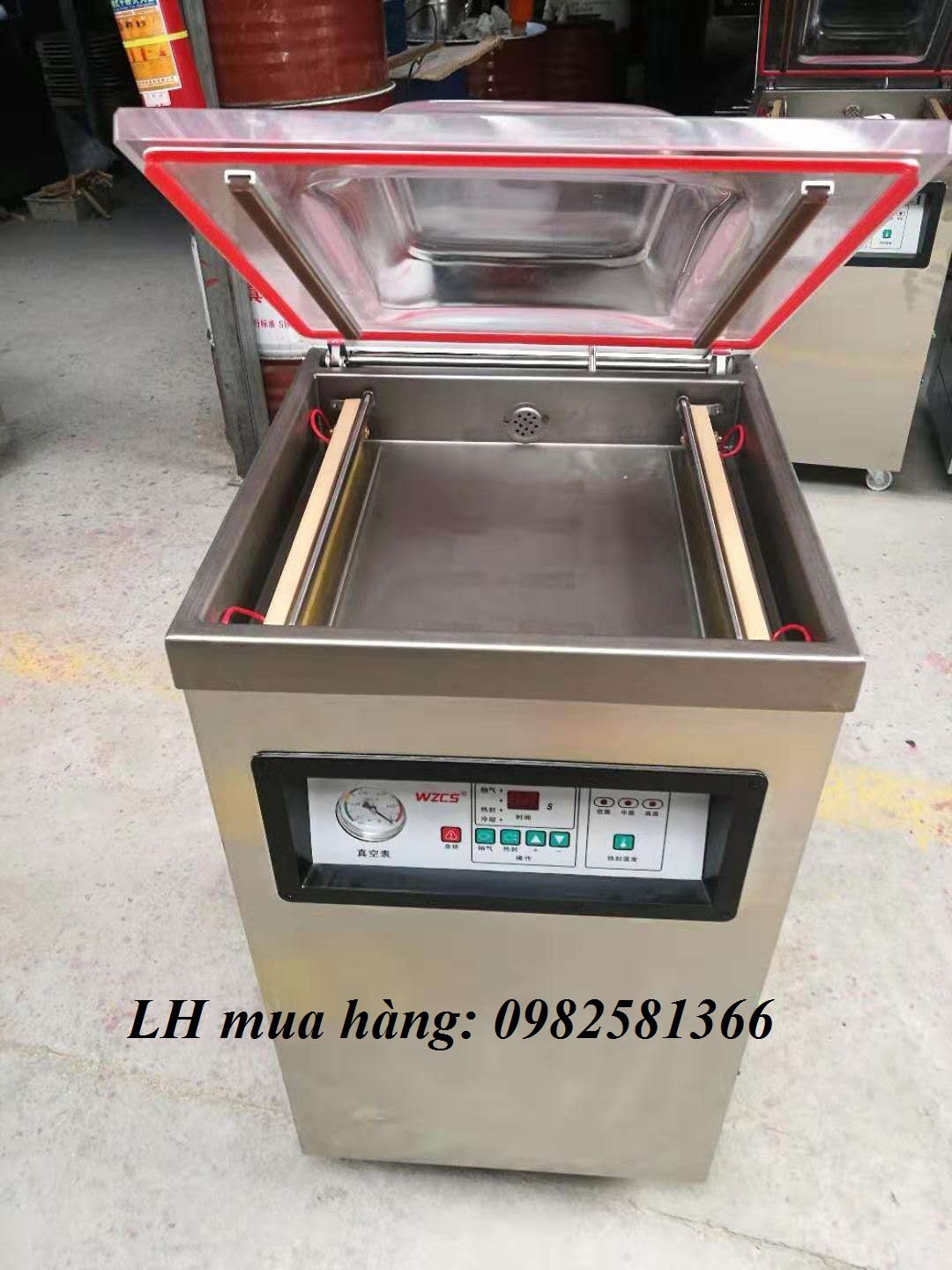 Máy hút chân không thực phẩm, máy hút chân không công nghiệp, máy hút chân không DZ400