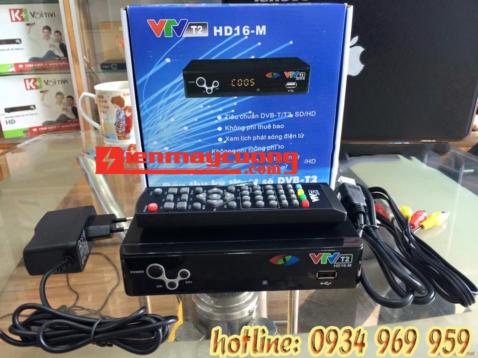 Đầu thu kỹ thuật số DVB T2 VTV giá rẻ hình 2