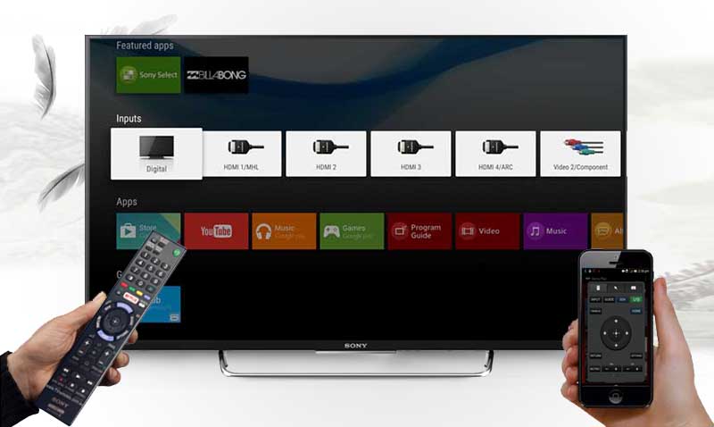 Internet Tivi LED 3D Sony KDL55W800C 55 inch 9